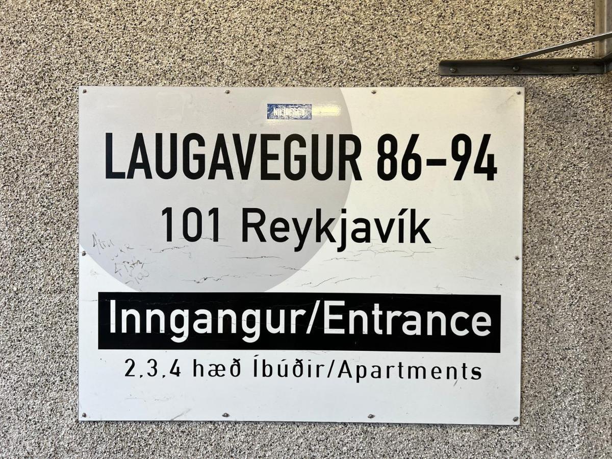 Baldursbrá Apartment Laugarvegur Reykjavík Kültér fotó